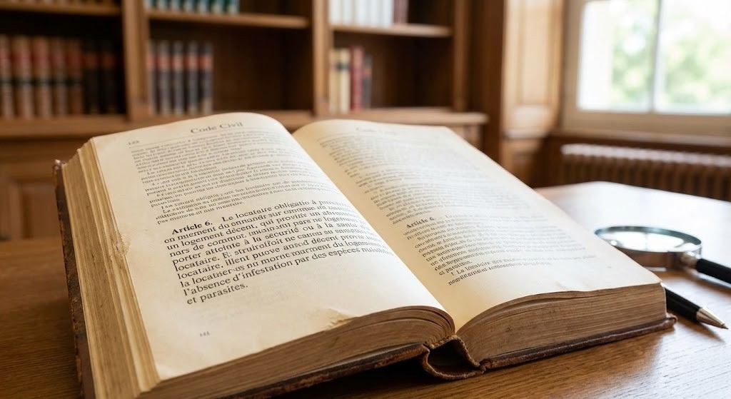 Texte de loi ELAN 2018 article 6 modifié obligations bailleur nuisibles logement décent