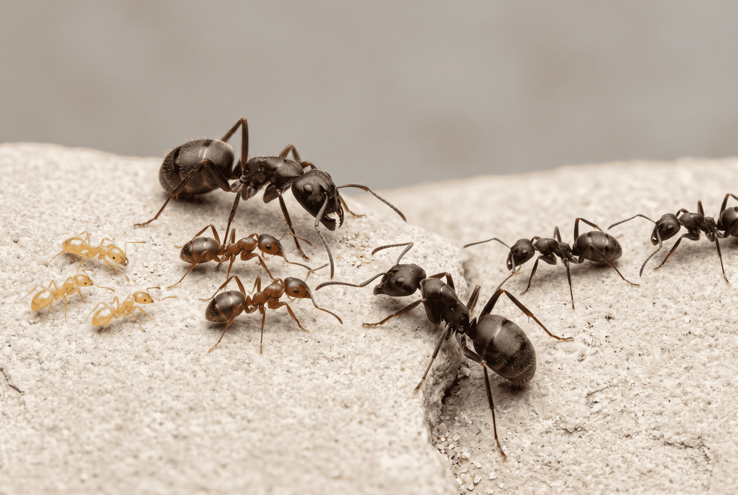 fourmis dans la maison identification des espèces